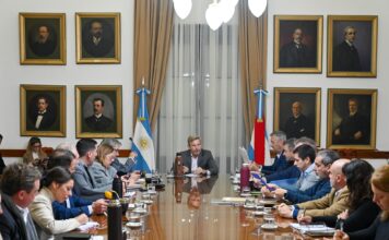 FRIGERIO SE REUNIÓ CON EL GABINETE POR SEGURIDAD, INFRAESTRUCTURA PÚBLICA Y LOS ACTOS DEL 20 DE JUNIO