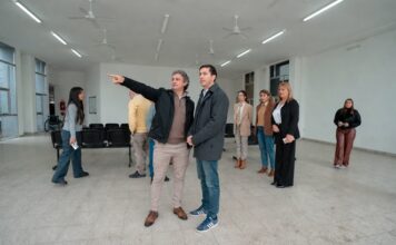EL INTENDENTE RICARDO BRAVO RECIBIÓ EN FEDERACIÓN AL SECRETARIO GENERAL DE LA GOBERNACIÓN MAURICIO COLELLO