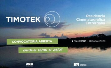 CONVOCATORIA ABIERTA PARA LA RESIDENCIA «TIMOTEK» DE GUIÓN Y DESARROLLO DE PROYECTOS AUDIOVISUALES EN ENTRE RÍOS