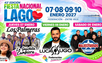 LOS PALMERAS, LUCIANO PEREYRA Y LUCAS SUGO ENCABEZAN LA GRILLA EN FEDERACIÓN